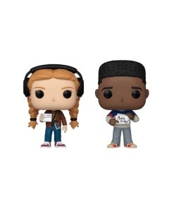 Stranger Things Pack de 2 POP! Animation Vinyl Figuras Max & Lucas 9 cm