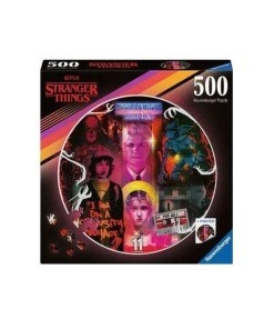 Stranger Things Puzzle redondo Friends Don't Lie (500 piezas)