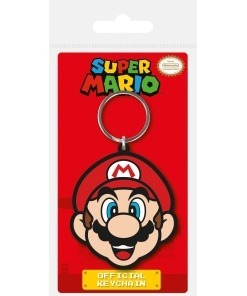 Super Mario Llavero caucho Mario 6 cm