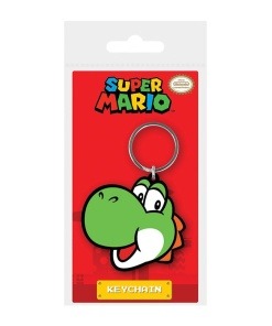 Super Mario Llavero caucho Yoshi 6 cm