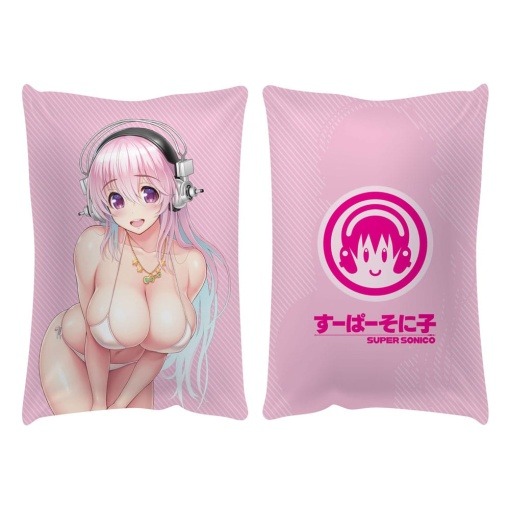 Super Sonico almohada Super Sonico Swimsuit Version 50 x 35 cm