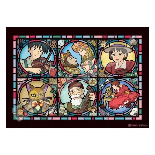 Susurros del corazón Otedama Puzzle Stained Glass Characters Gallery (208 piezas)