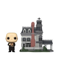 The Addams Family POP! Town Vinyl Figura Addams Home w/Uncle Fester 9 cm