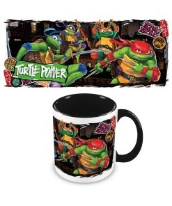 Tortugas Ninja Taza Mutant Mayhem Turtle Power