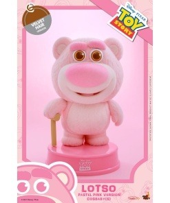 Toy Story 3 Minifigura Cosbaby (S) Lotso (Pastel Pink Version) 10 cm