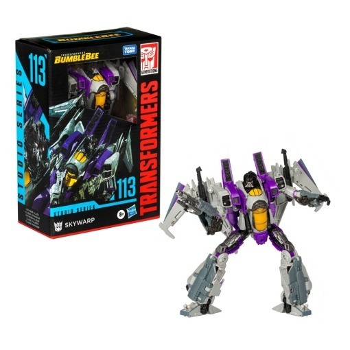 Transformers: Bumblebee Studio Series Voyager Class Figura Skywarp 17 cm