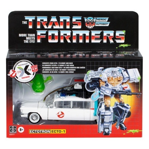 Transformers x Ghostbusters Figura Ectotron Ecto-1 18 cm