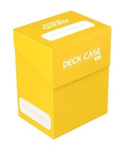 Ultimate Guard Deck Case 80+ Caja de Cartas Tamaño Estándar Amarillo