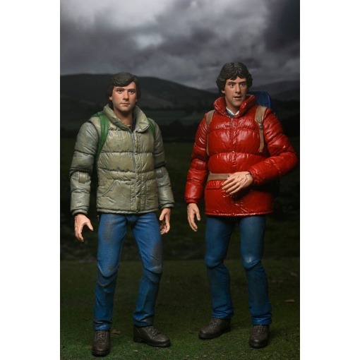 Un Hombre Lobo Aamericano en Londres 2 pack Figuras Jack and David 18 cm