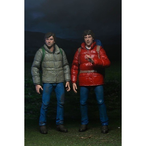 Un Hombre Lobo Aamericano en Londres 2 pack Figuras Jack and David 18 cm