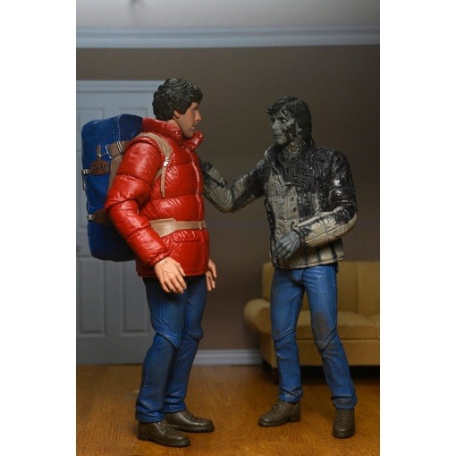 Un Hombre Lobo Aamericano en Londres 2 pack Figuras Jack and David 18 cm