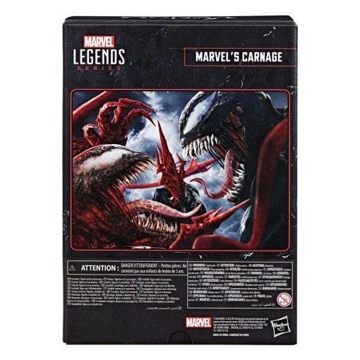 Venom: Habrá Matanza Marvel Legends Figura Marvel's Carnage 15 cm