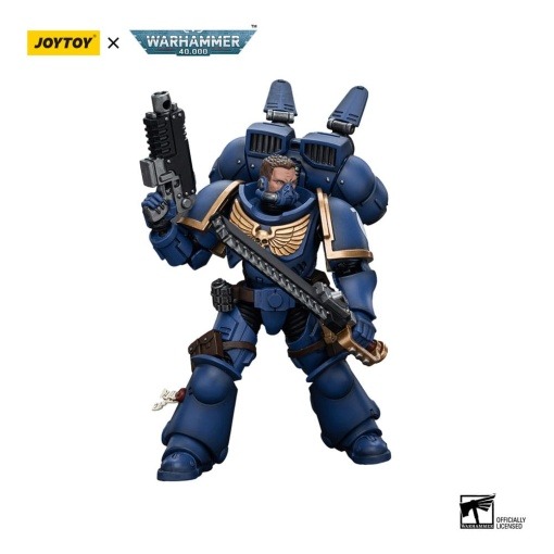 Warhammer 40k Figura 1/18 Ultramarines Jump Pack Intercessors Intercessor 1 12 cm