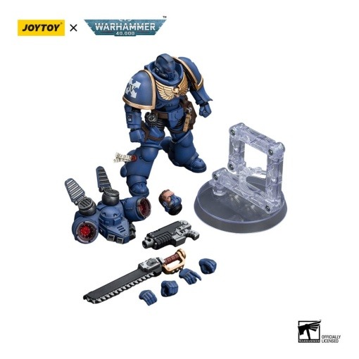 Warhammer 40k Figura 1/18 Ultramarines Jump Pack Intercessors Intercessor 1 12 cm