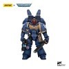 Warhammer 40k Figura 1/18 Ultramarines Jump Pack Intercessors Sergeant With Plasma Pistol And Power Sword 12 cm