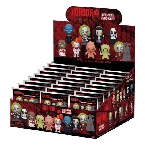 Warner Brothers Colgantes PVC Horror Series 8 Expositor (24)