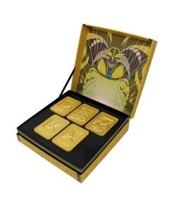 Yu-Gi-Oh! Lingotes Exodia the Forbidden One Limited Edition (bañado en oro)