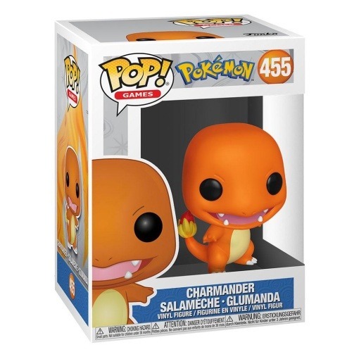 Pokemon POP! Games Vinyl Figura Charmander (EMEA) 9 cm