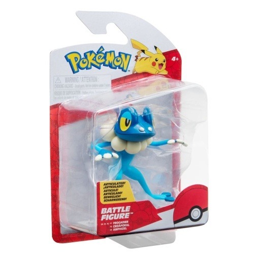 Pokémon Minifigura Battle Figure Frogadier 5 cm