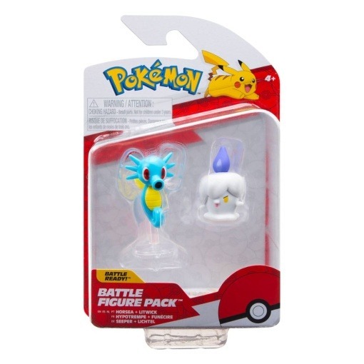 Pokémon Pack de 2 Figuras Battle Figure First Partner Set Litwick