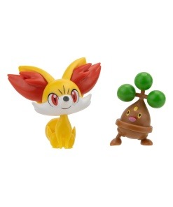 Pokémon Pack de 2 Figuras Battle Figure First Partner Set Fennekin