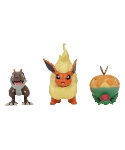 Pokémon Pack de 3 Figuras Battle Figure Set Appltun