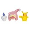 Pokémon Pack de 3 Figuras Battle Figure Set Pikachu (Female)