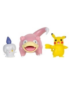 Pokémon Pack de 3 Figuras Battle Figure Set Pikachu (Female)