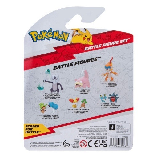 Pokémon Pack de 3 Figuras Battle Figure Set Clefairy