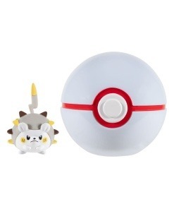 Pokémon Clip'n'Go Poké Balls Litten & Honor Ball