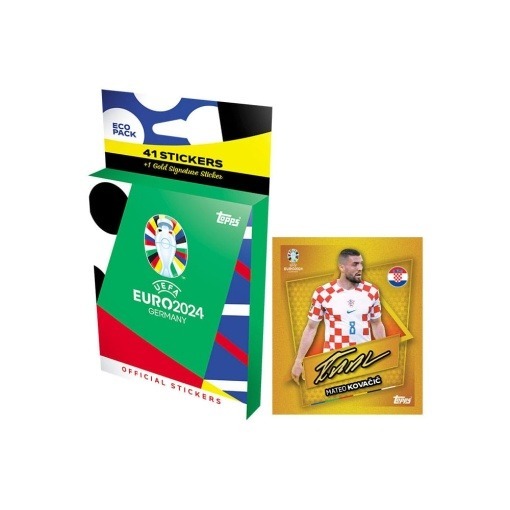 UEFA EURO 2024 Sticker Collection Eco Pack