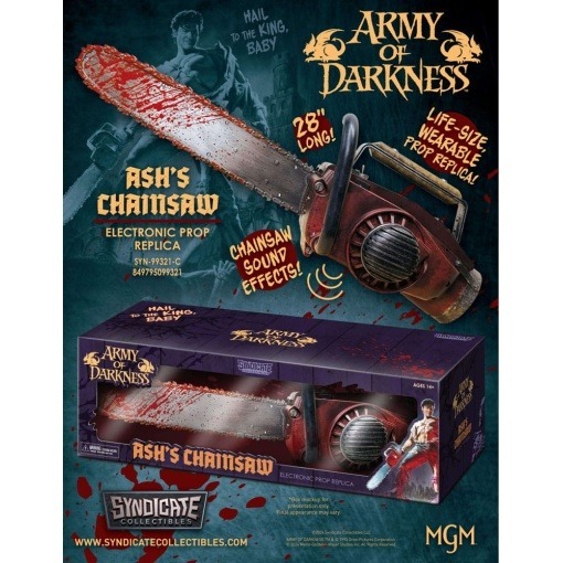 Army of Darkness Réplica Prop 1/1 Ash's Chainsaw 71 cm