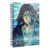 Attack on Titan Libreta Efecto 3D Blue