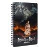 Attack on Titan Libreta Efecto 3D Titan