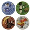 Avatar: la leyenda de Aang Pack de 4 Posavasos