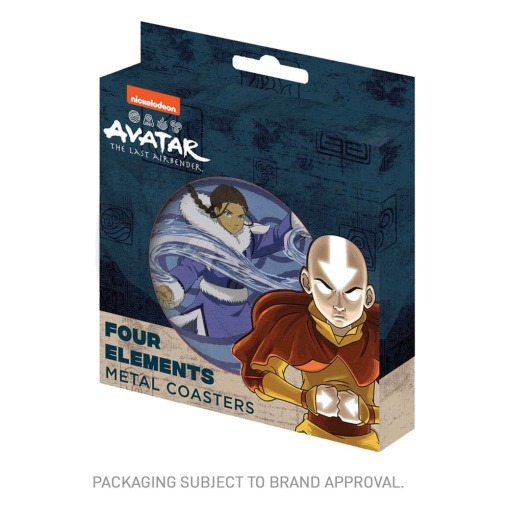 Avatar: la leyenda de Aang Pack de 4 Posavasos