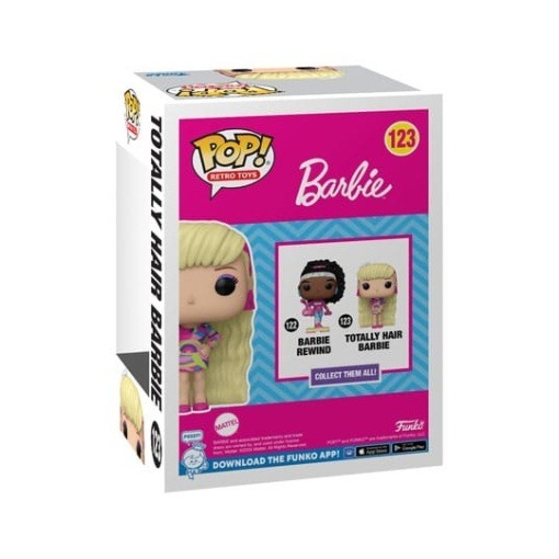 Barbie POP! Vinyl Figura Totally Hair Barbie 9 cm