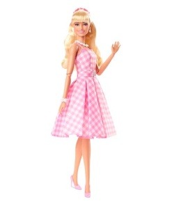 Barbie The Movie Muñeca Barbie in Pink Gingham Dress