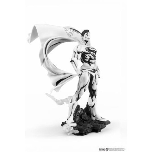 Batman PX Estatua PVC 1/8 SDCC 2024 Superman Black & White Version 30 cm