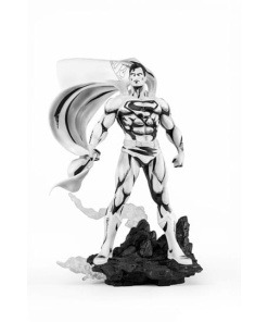 Batman PX Estatua PVC 1/8 SDCC 2024 Superman Black & White Version 30 cm
