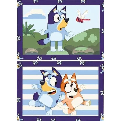 Bluey Set de Pintar por Numeros CreArt Junior Bluey & Bingo 22 x 32 cm *Edición Alemán*