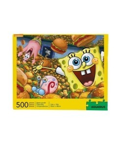 Bob Esponja Puzzle Krabby Patties (500 piezas)