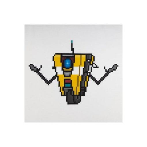 Borderlands Camiseta Claptrap Pixel Art