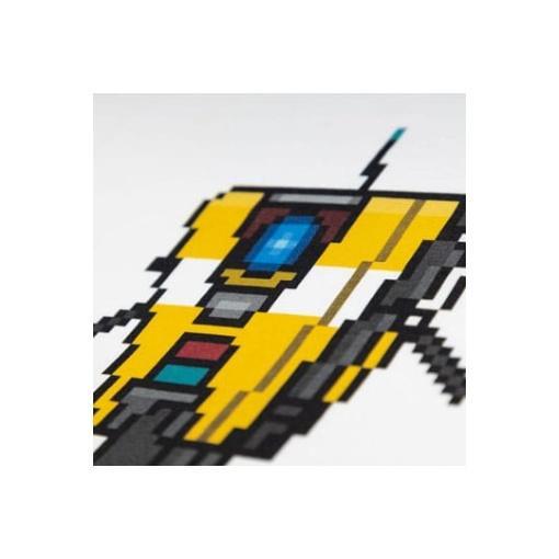 Borderlands Camiseta Claptrap Pixel Art