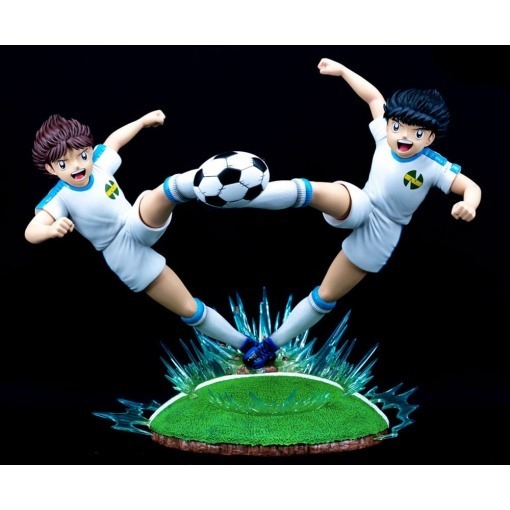 Capitán Tsubasa Estatua Golden Twins Olive & Tom 32 cm