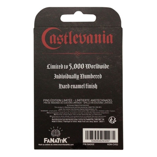 Castlevania Chapa Alucard Limited Edition