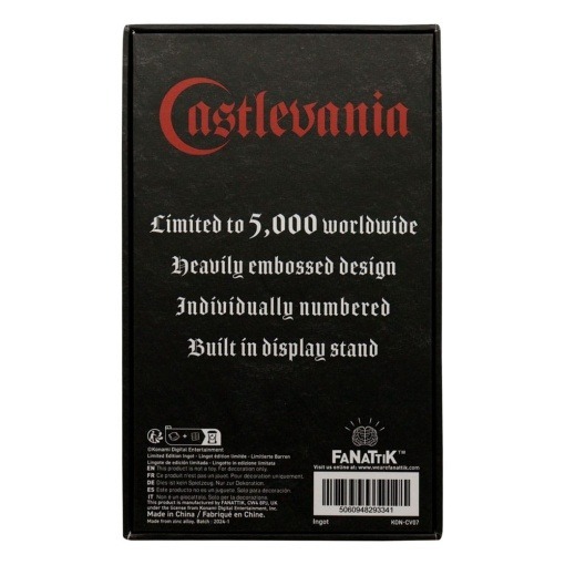 Castlevania Lingote Alucard Shield Limited Edition