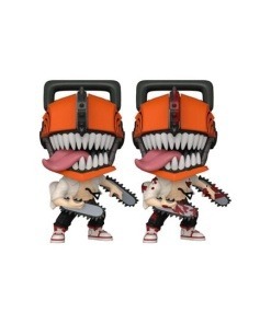 Chainsaw Man POP! Animation Vinyl Figuren Chainsaw Man w/CH(BD) 9 cm Surtido (6)