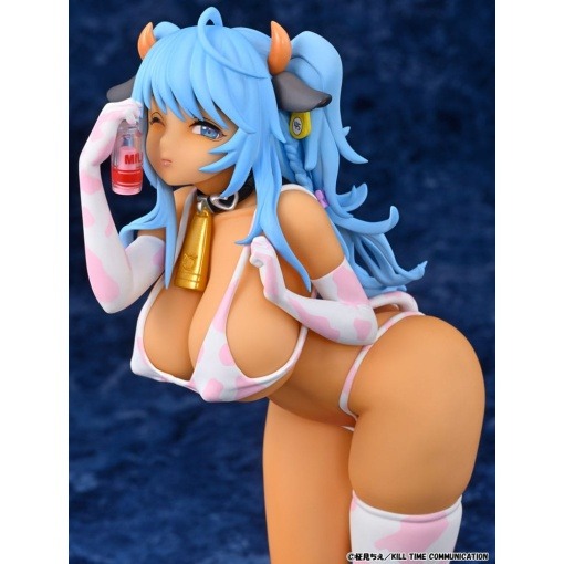 Comic Unreal Estatua PVC 1/6 Bakunyuuusimusume Megu Ushio Strawberry Milk Ver. Illustrated by Chie Masami 26 cm