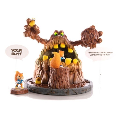 Conker: Conker's Bad Fur Day Estatua The Great Might Poo 36 cm